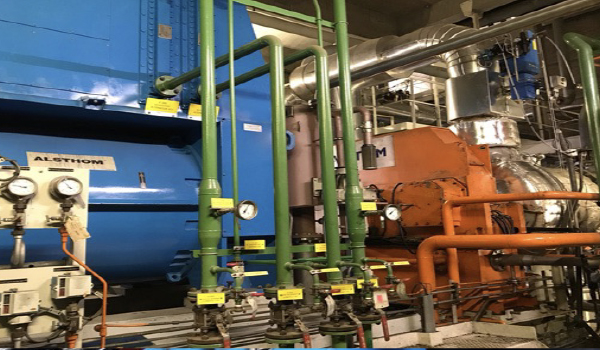 Integrated gas turbine control and fuel management system in an industrial power facility