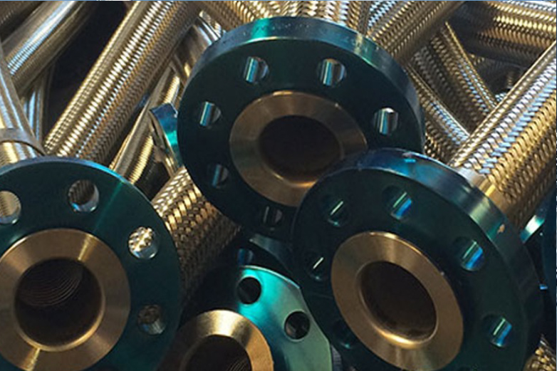 Corrugated stainless-steel high-pressure hose assemblies for industrial and petrochemical applications