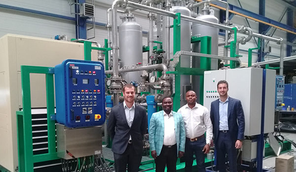 Fairtex and Amazon Energy Witness FAT Testing at Airpack Facility for Kwale Flare Down Project