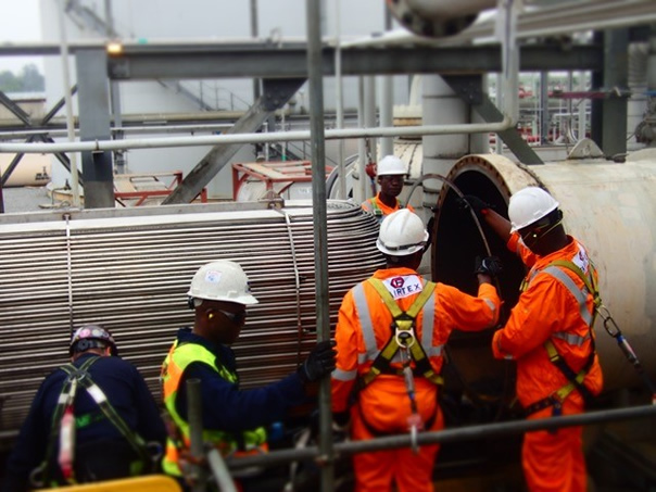 Bundle Pulling & Installation Services at EGTL Plant