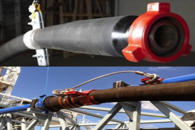 Oilfield high-pressure drilling hose assembly for upstream drilling and well control operations
