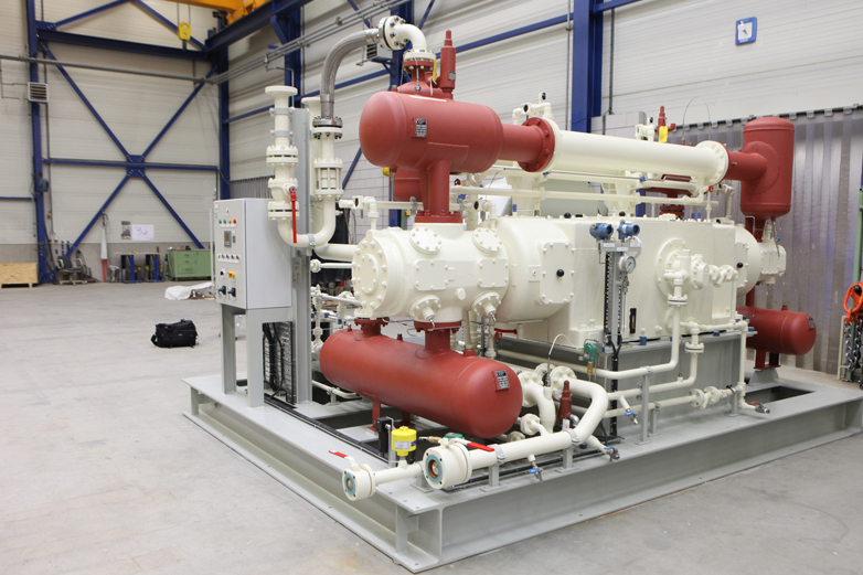 Industrial compressor and nitrogen generation package for oil and gas operations