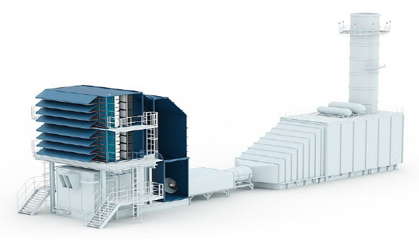 Freudenberg air intake filtration system for gas turbine power plants providing contaminant control, moisture protection, and turbine reliability enhancement.