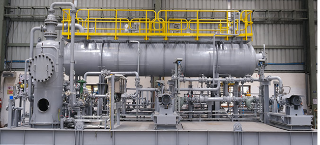 Modular produced water treatment facility incorporating separation, filtration, and chemical treatment systems for oil and gas operations.