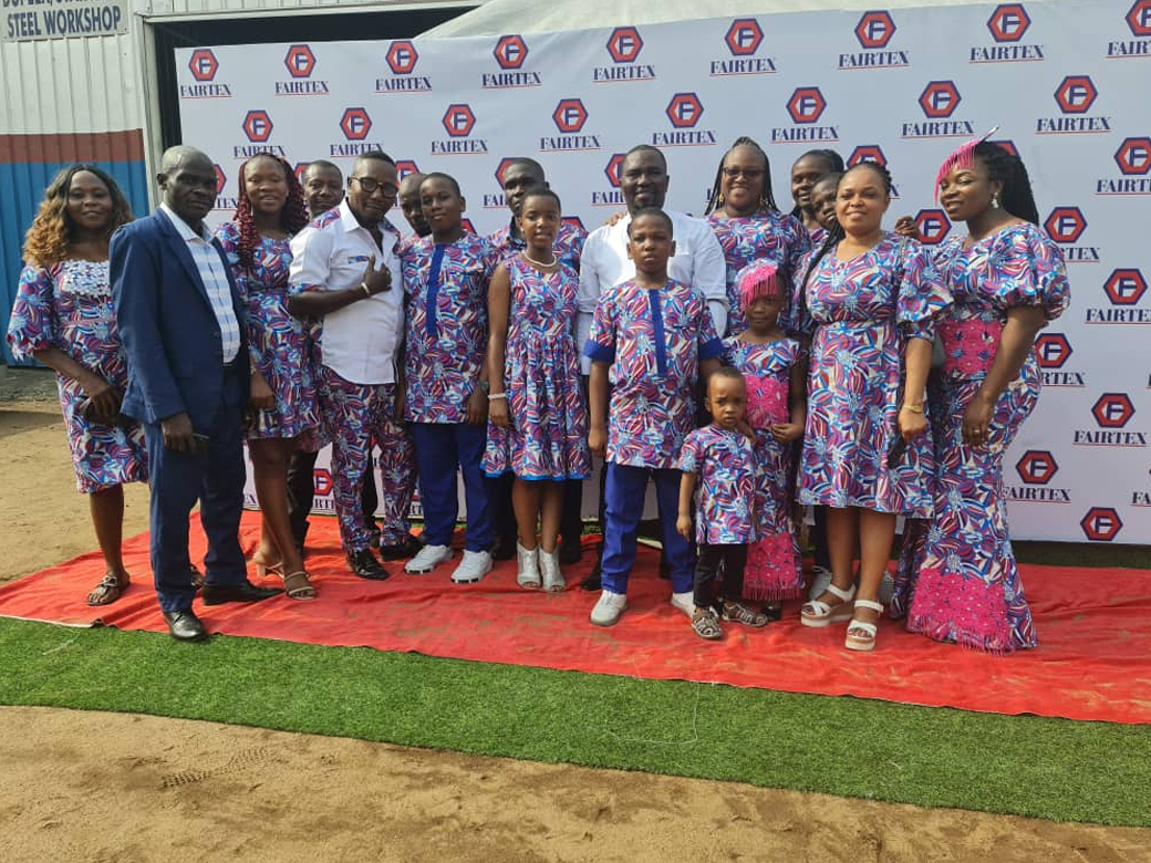 Fairtex employees and invited guests during the 19th anniversary celebration in Port Harcourt