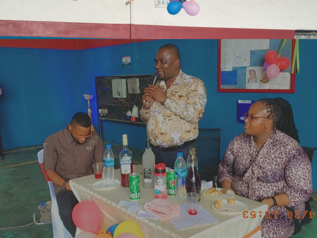 Fairtex staff members during the 2020 end of year celebration at the Aba Road office facility