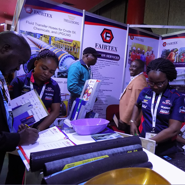 Fairtex exhibition booth at NOG 2018 in Abuja, Nigeria