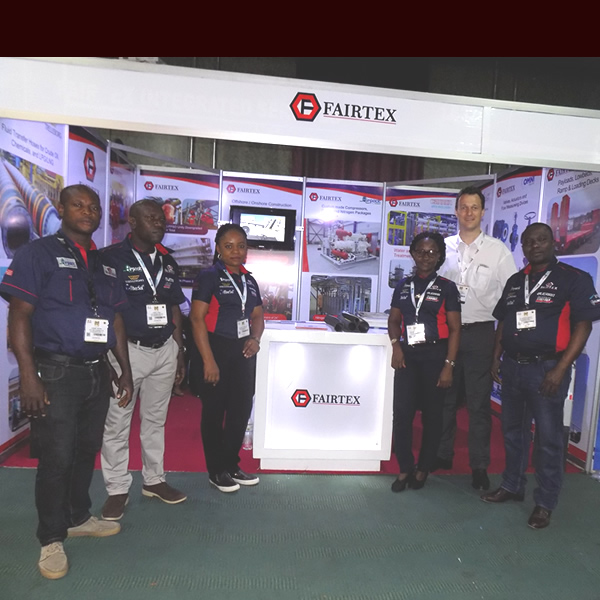 Technical presentation during the Fairtex and Airpack seminar in Lagos