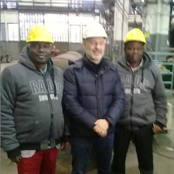 Delegation visit to Cannon Bono Energia facility in Italy
